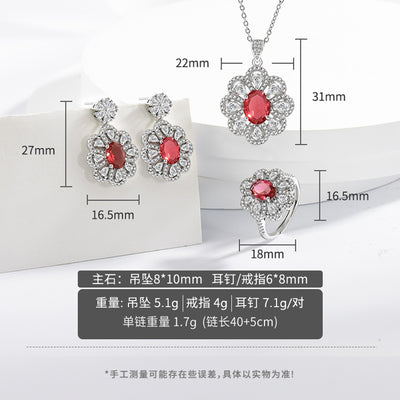 Conjunto de Joyas para Novia: Aretes y Collar Elegante - Image 5
