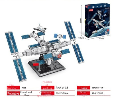 Modelo de Transbordador Espacial Chino - Bloques de Construcción Militar Educativo - Image 2