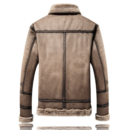 Chaqueta Polar para Hombre con Cuello Tipo Polo y Forro Térmico - Image 4