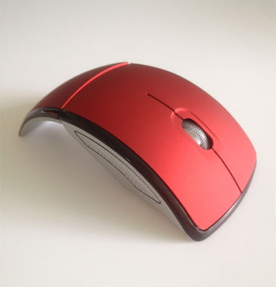 Ratón Óptico Inalámbrico Plegable con Diseño Ergonómico Curvo - Image 6