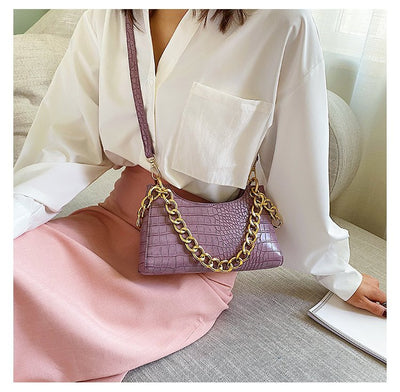 Bolso de Mano con Cadena Gruesa Axilar - Image 21