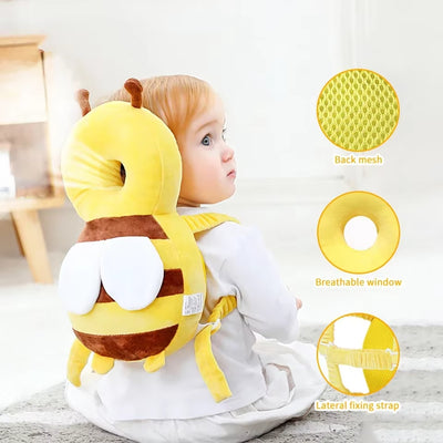 Almohada Protectora para Bebé - Casco de Seguridad Acolchado para Aprender a Caminar
