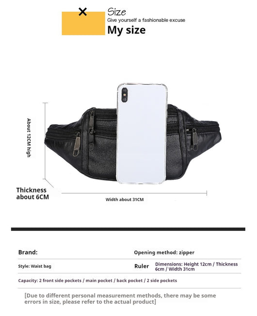 Bolsa Pectoral Deportiva Impermeable Multi-Capa para Negocios y Aventura - Image 6
