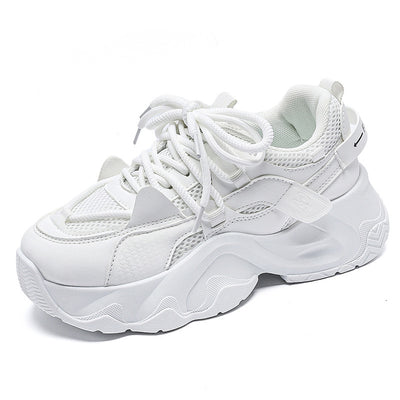 Tenis Casuales Blancos con Alzada para Hombre - Estilo Moderno y Versátil - Image 5