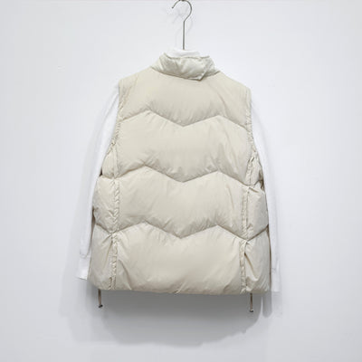 Chaleco Acolchado de Plumón 90% Cuello Alto para Mujer - Image 21