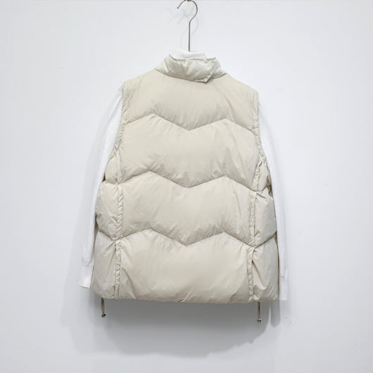 Chaleco Acolchado de Plumón 90% Cuello Alto para Mujer - Image 21