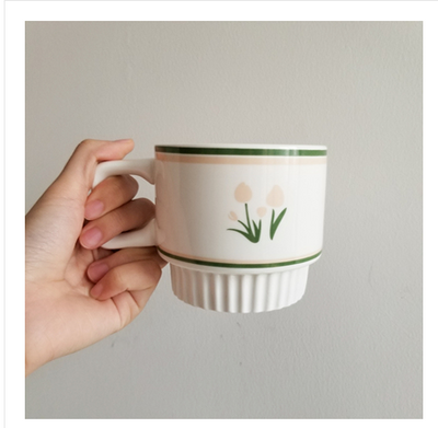 Plato Llano Cerámica Estilo Japonés Tulipán - Diseño Elegante y Funcional - Image 10