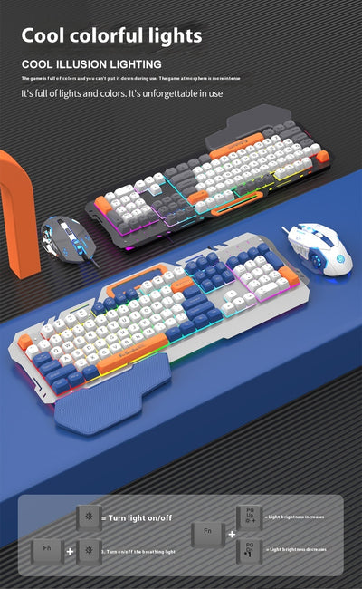 Kit Gamer Coordinado: Teclado, Mouse y Mousepad a Juego - Image 20