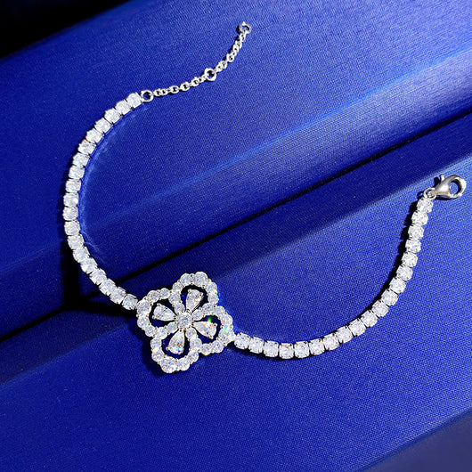 Pulsera de Diamante Carbono Diseño Nicho Moda para Mujer - Image 3