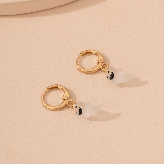 Aretes con Fantasmas, Calaveras y Murciélagos para Halloween - Image 2