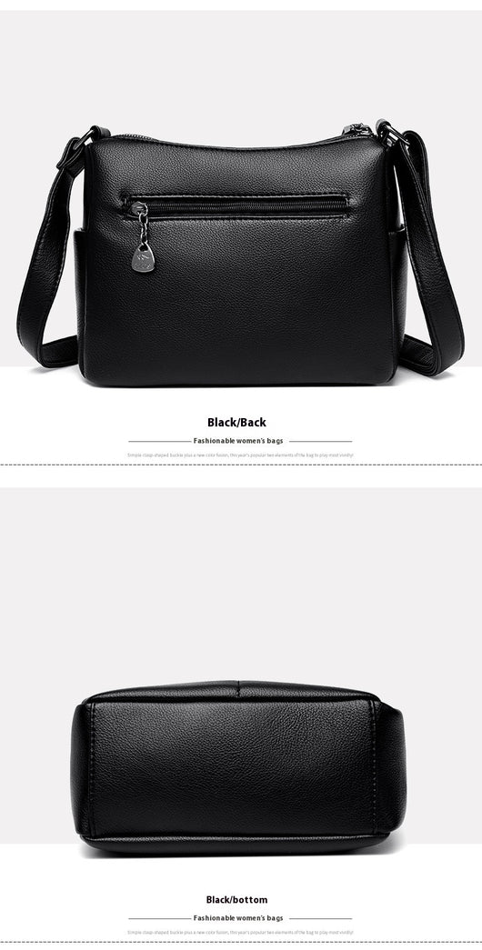 Bolso de Cuero Suave para Mamá - Diseño Minimalista y Versátil - Image 19