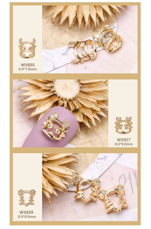 Kit de Herramientas de Diseño de Uñas con Temas del Zodiaco - Image 24