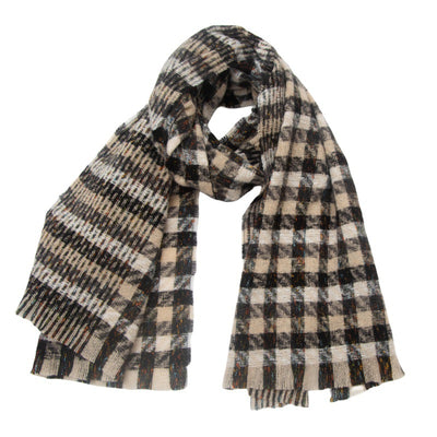 Bufanda Cuadros Invierno Estilo Europeo Americano - Image 7