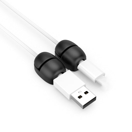 Organizador de Cables Silicona con Clips de Sujeción y Protector USB - Image 17