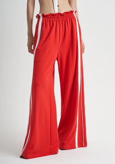 Pantalón de Chándal Cintura Alta Elástica con Puños Acanalados para Mujer - Image 14
