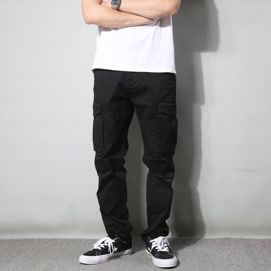 Pantalones Rectos Slim Estilo Retro Japonés - Image 2