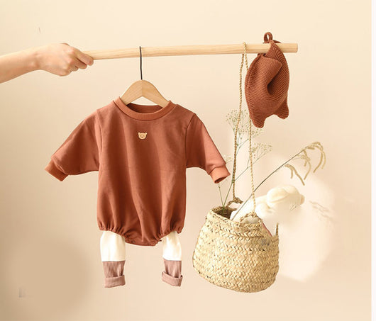 Body de Algodón Puro para Bebé - Diseño Liso y Versátil - Image 12
