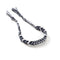 Retro Ethnic Estilo Woven Colorful Totem Jewelry Grey Negro