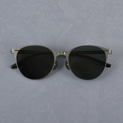 Gafas de Sol Vintage Plegables para Hombre en Acero Inoxidable - Image 26