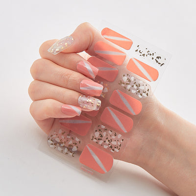 Stickers de Uñas Dorados Personalizados para Mujeres - Image 15