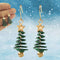 Kit DIY de Aretes Navideños: Árbol y Estrella