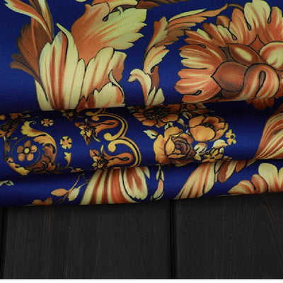 Camisa Elegante Sin Planchado con Diseño Floral Simétrico - Estilo Real para Hombre - Image 4