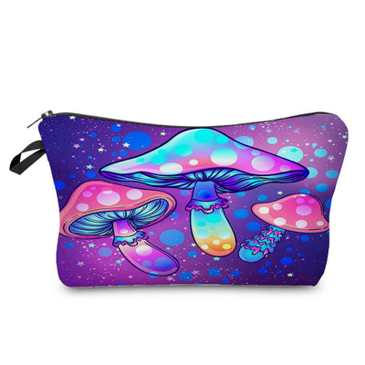 Bolsa de Cosméticos con Estampado de Hongos Fantasy - Image 13