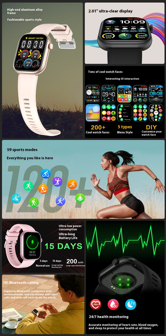 Reloj Inteligente Deportivo G20 con Pantalla Grande - Image 19