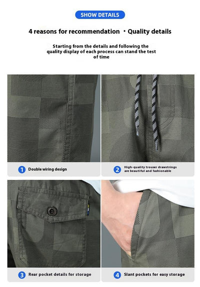 Pantalones Cortos Impresos Casuales de Moda Ligera - Image 10