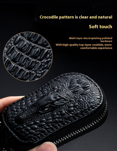 Funda de Cuero Genuino para Llaves de Auto - Unisex - Image 12