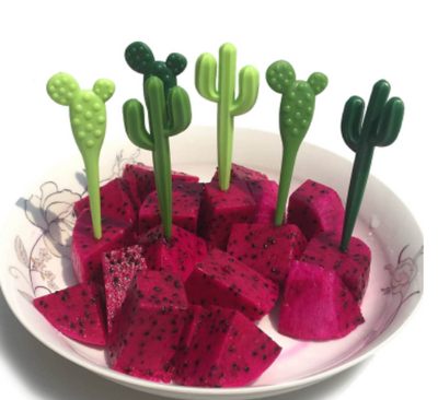 Tenedor de Frutas Cactus para Niños - Diseño Creativo y Divertido - Image 4