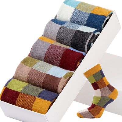 Calcetines Medianos para Hombre - Otoño e Invierno