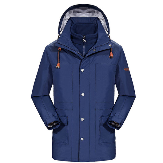 Chaqueta Versátil 3 en 1 de Largo Medio para Hombre y Mujer - Image 8