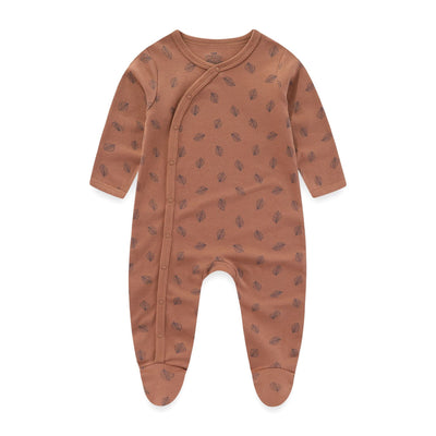 Pack de 3 Pijamas Enterizos de Algodón para Bebé con Pie Integrado - Image 6