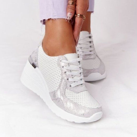 Zapatos Deportivos Plataforma Dad Shoes Talla Grande Mujer - Image 28