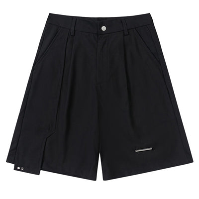 Pantalones Drapeados de Diseño Irregular - Image 7