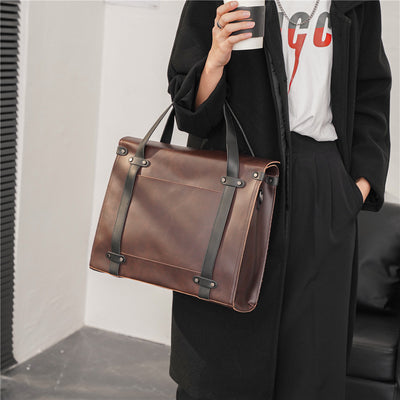Bolsa Diagonal para Laptop Ejecutiva de Un Hombro para Hombre - Image 7