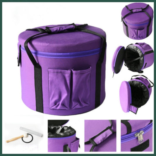 Cuenco Tibetano de Cristal 6-14 Pulgadas para Yoga y Meditación con Bolsa Especial - Image 2