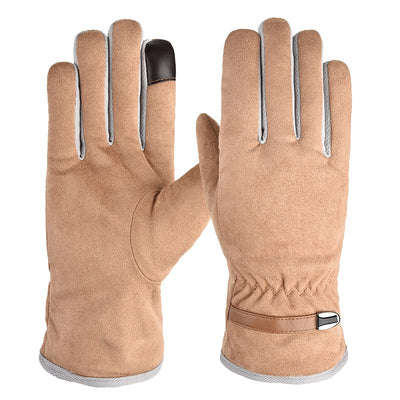 Guantes de Ante Cálidos con Forro de Terciopelo Premium - Image 9