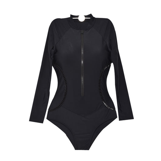 Traje de Baño Térmico Integral Moldeador de Manga Larga para Mujer - Image 5