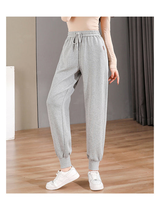 Pantalones Deportivos Sueltos Negros para Primavera y Otoño - Image 10