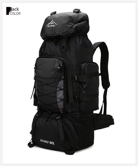 Mochila de Senderismo 90L XIYAHU - Resistente al Agua para Trekking y Camping - Image 36
