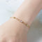 Pulsera de Cristal Natural de Doble Capa