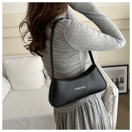 Bolsa de Hombro Minimalista Texturizada con Detalle de Moño Elegante - Image 14