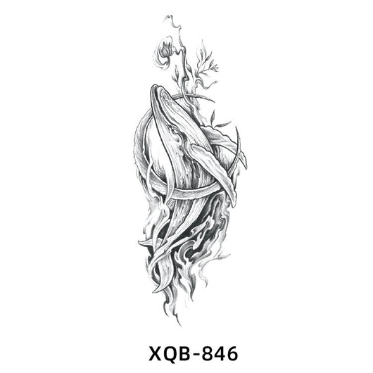 Tatuaje Temporal de Flores Resistente al Agua para Hombre y Mujer - Image 71