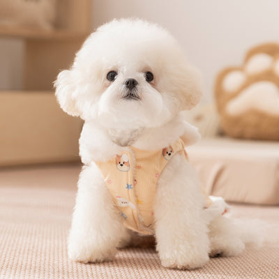 Abrigo Polar Teddy con Orejas 3D para Mascotas - Chamarra Cálida para Perros - Image 9