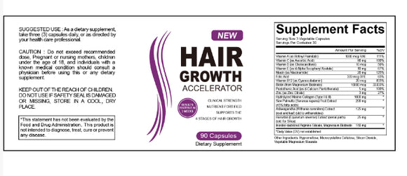 Cápsulas de Biotina para Cabello Fortalecido