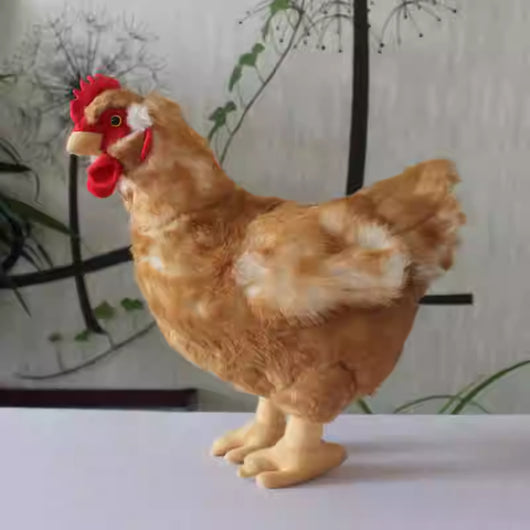 Almohada de Peluche Gallina Gigante - Juguete Decorativo Suave - Image 8