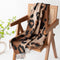 Bufanda Estampado Leopardo Mujer Cashmere Artificial Elegante