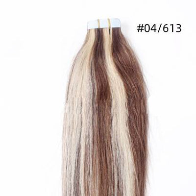 Extensiones de Cabello Natural Europeo Invisible 40cm - Pack 20 Piezas - Image 46